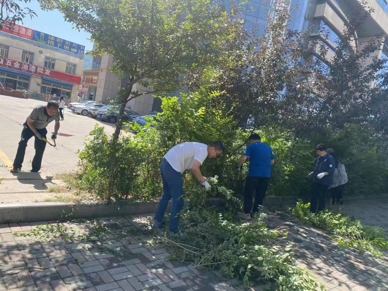 化工公司和書院公司聯合黨支部開展 &ldquo;強作風 重實踐 優(yōu)環(huán)境&rdquo;主題黨日活動