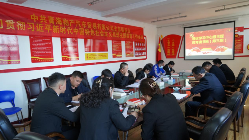 把牢&ldquo;五個貫穿始終&rdquo;  持續推進主題教育走深走實 &mdash;&mdash;物產汽貿黨支部認真貫徹落實5.12集團黨建暨主題教育工作推進會精神