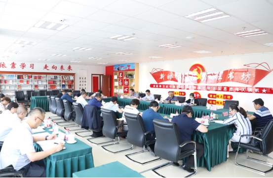 省物產(chǎn)集團認(rèn)真安排部署全國國有企業(yè)黨的建設(shè)工作會議精神貫徹落實情況&ldquo;回頭看&rdquo;工作